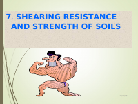 CHAPTER 7 SHEAR STRENGTH OF THE SOIL.ppt